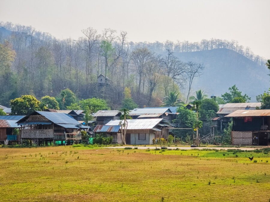 vue du village ban huay pu keng