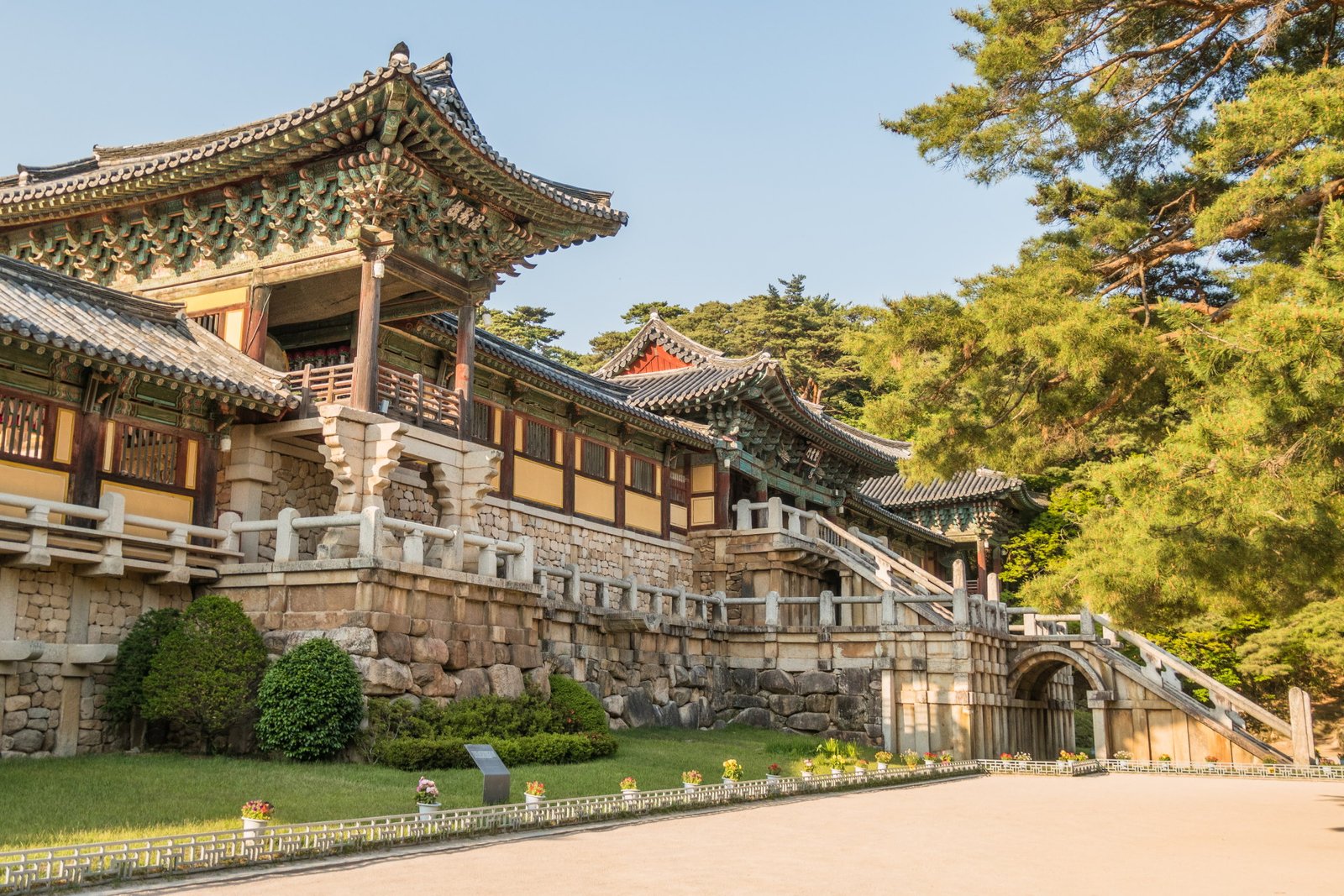 temple bulguksa gyeongju coree du sud