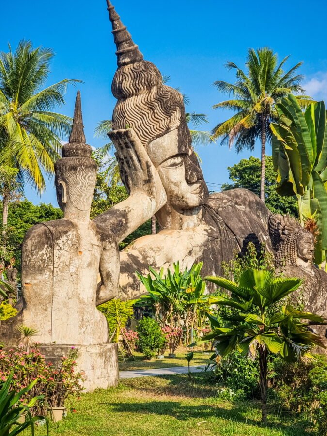 sculptures parc bouddha vientiane